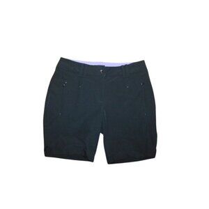 Antigua Golf Size 8 Black Desert dry Xtra-Lite activewear Shorts